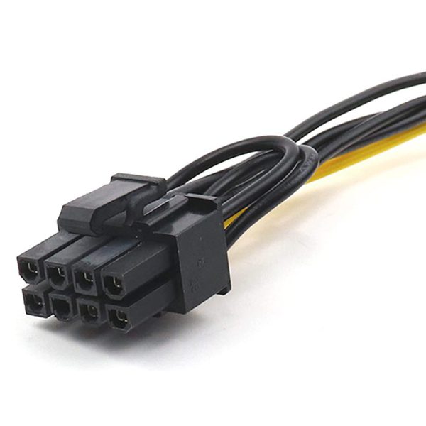 Adaptdor De Corriente Sata De 15Pines A 6+2Pin 19cm