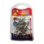 Clip metalico mariposa 45mm 8pcs/cajita