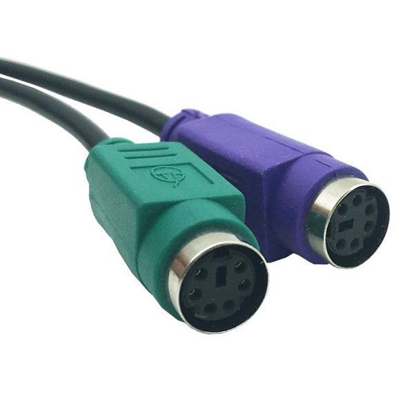 Adaptador Usb 2.0 a Ps2 Macho a Hembra