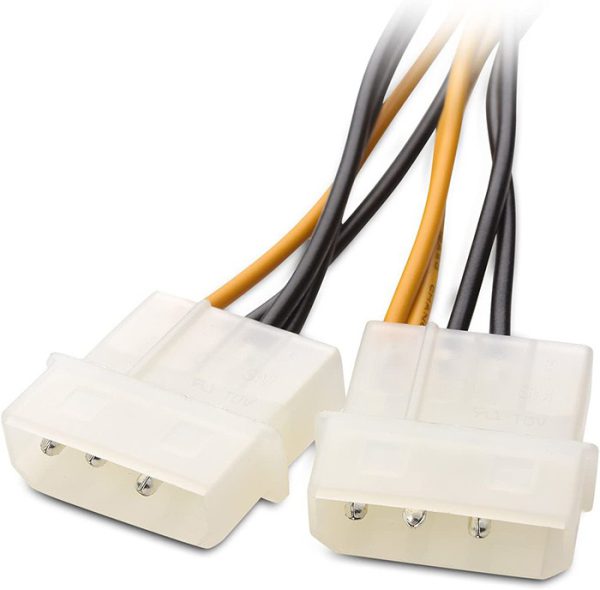 Adaptador 2 molex a pcie 8pin