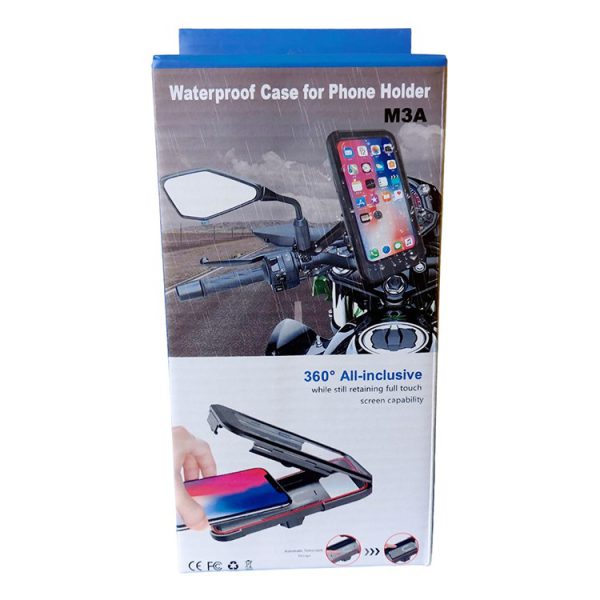 Soporte de celular para moto resistente agua