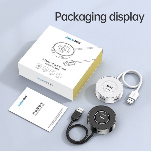 Hub usb 4 puesto usb 2.0 cable 1.5metro