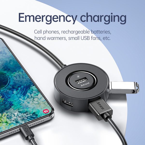 Hub usb 4 puesto usb 2.0 cable 1.5metro