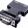 Adaptador convertidor hdmi a vga con puesto audio
