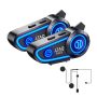 Audifono Bluetooth de Casco Motocicleta Intercomunicador Bluetooth 2 conductores(2PCS)