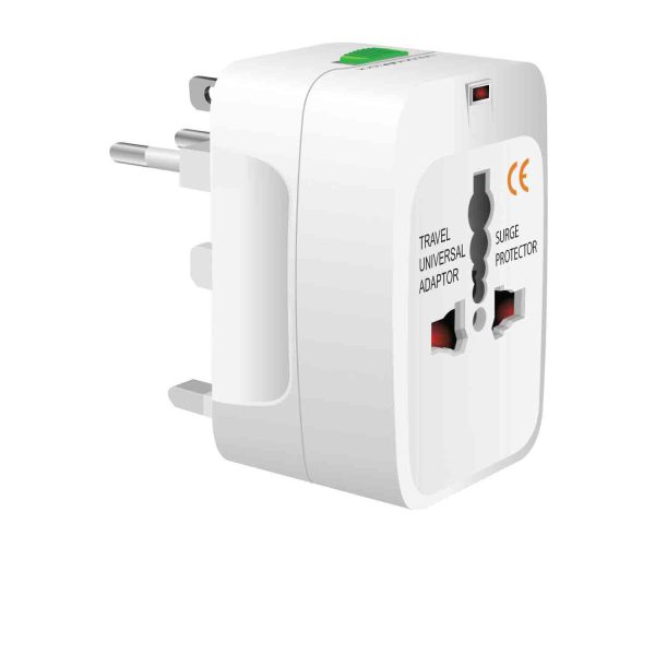 Adaptador de enchufe de viaje todo en uno internacional universal