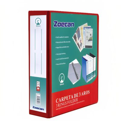 Portafolio de 3aros 2 pulgada