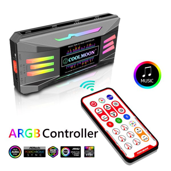 Controlador Argb/rgb Para Ventiladores Gabinete De Pc