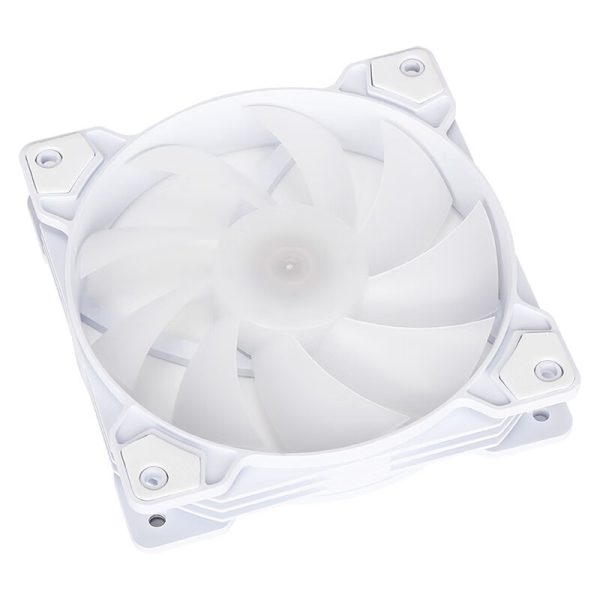 Ventilador de 12 cm Enfriamiento silencioso luz de colores