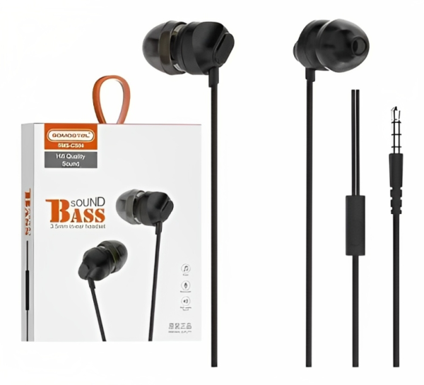Auriculares intrauditivos estéreo 3.5mm