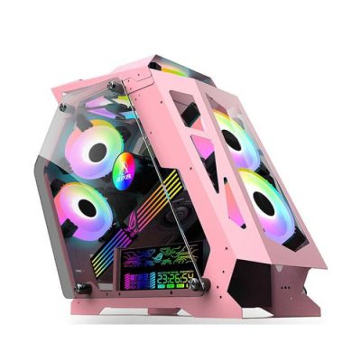 Mini K computadora case rosado (no incluye abanico y luz)