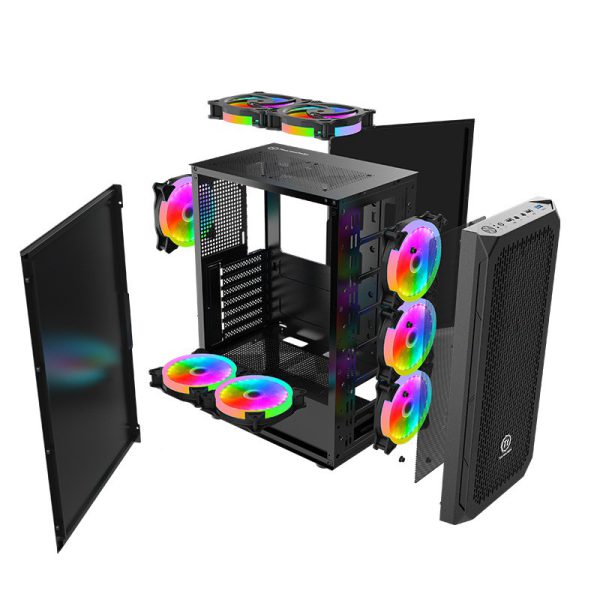 Thermaltake K10L mid-tower computadora case (no incluye abanico)