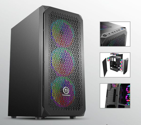 Thermaltake K10L mid-tower computadora case (no incluye abanico)