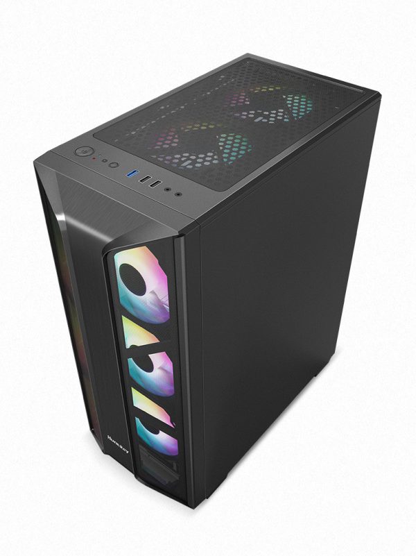 Case Cpu Vidrio Templado (No Incluye abanico) - HUNTKEY VI