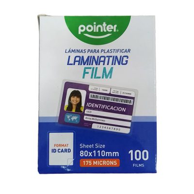 Láminas para plastificar 80x110mm 175 microns