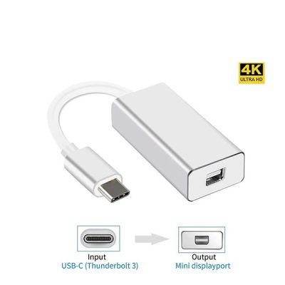 Adaptador convertidor tipo-c a mini display port