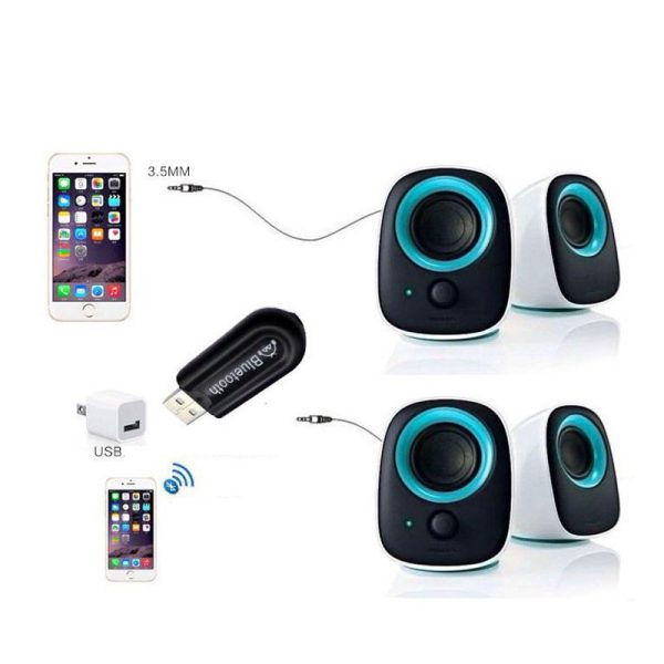 Adaptador receptor bluetooth inalambrico BT530