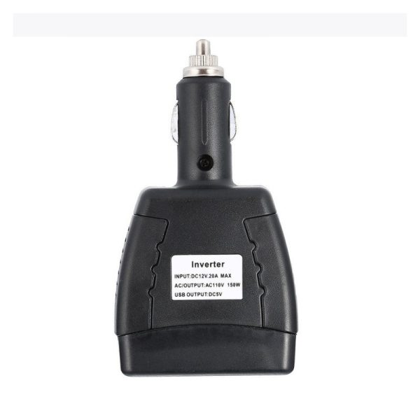 Cargador Transformador para Carro 12V A 110V 75W USB 2.1A