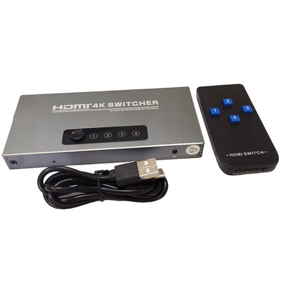 Splitter hdmi 4 enrtrada - 1 salida 4K*2K