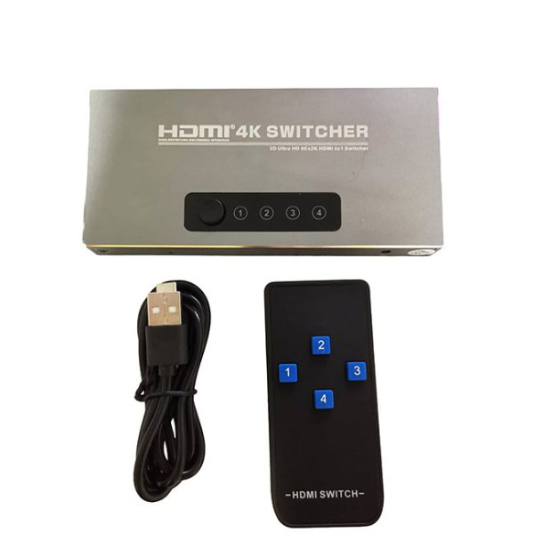 Splitter hdmi 4 enrtrada - 1 salida 4K*2K