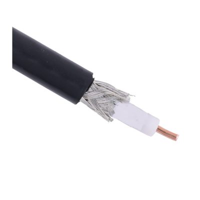 Cable coaxial rg6 negro