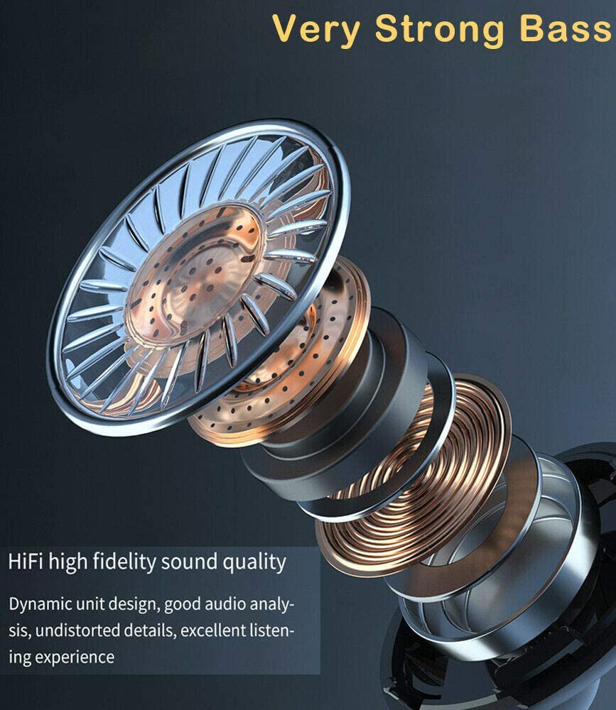 Audifonos inalámbricos intrauditivos integrados con micrófono Bluetooth 5.1