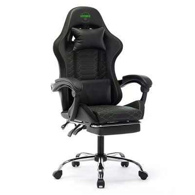 Silla gaming con reposapiés