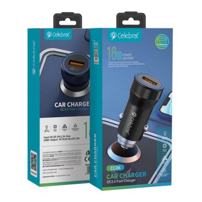 Cargador con cable para celular recargar rapido 18W