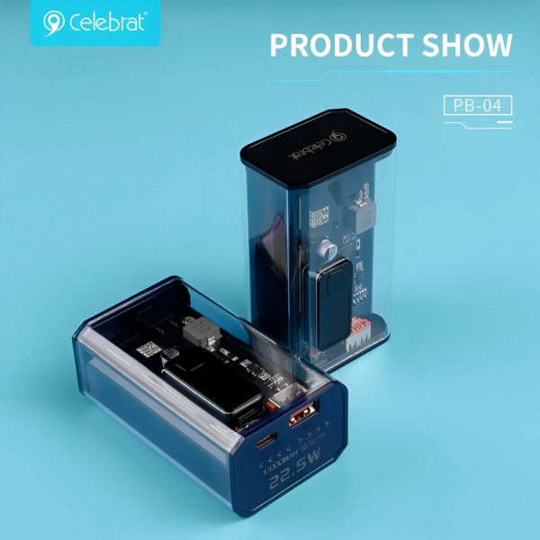 Bateria portatil recargar rapido 10000mAh - Celebrat PB-04