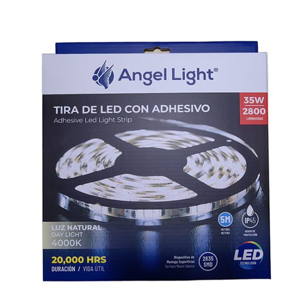 Tira led con adhesivo – Luz natural 4000k