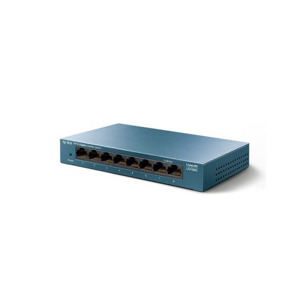 Switch Sobremesa 8-Puertos 10/100/1000Mbps