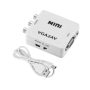 Convertidor vga a av rca 1080p