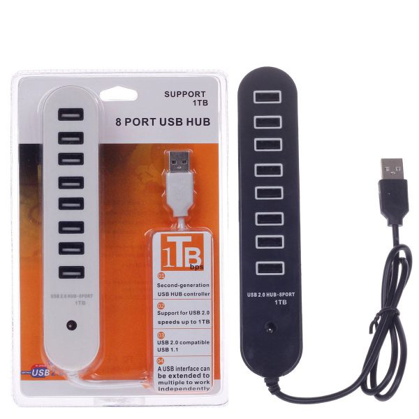 Hub usb 2.0 con 8-Port