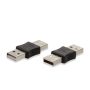 Adaptador usb macho a macho