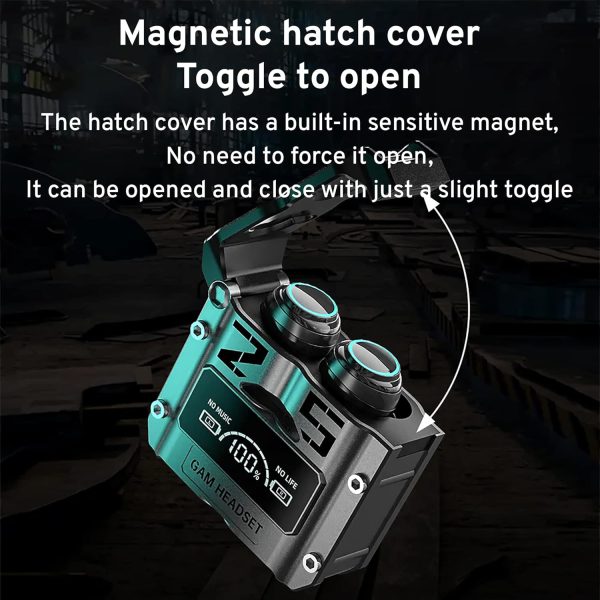 M25 - Audífono inalámbrico bluetooth 5.3 - Imagen 6