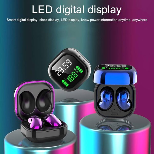 Auriculares inalámbrico bluetooth con pantalla digital - Imagen 5