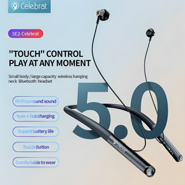 Auriculares de soporte bluetooth - Celebrat SE2 - Imagen 2