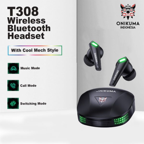 T308 - Audífono inalámbrico Onikuma