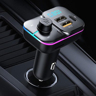 Transmisor Bluetooth 5.0 FM de radio de coche C24