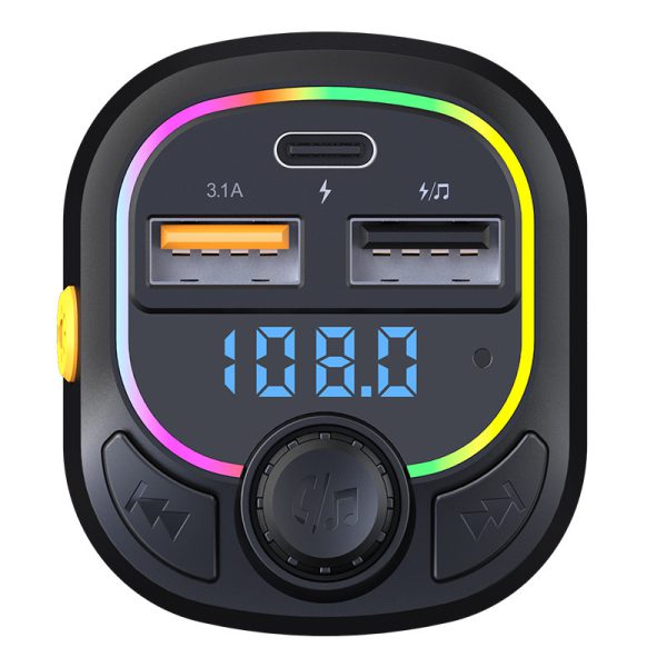 Transmisor Bluetooth 5.0 FM de radio de coche C28 - Imagen 3