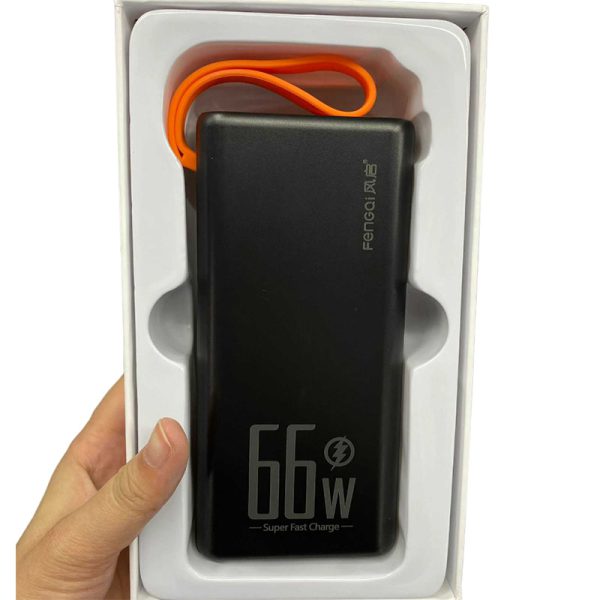 Bateria portatil recargar rapido luz de camping extra grande 30000mAh 66w - Imagen 3