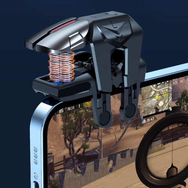 G21-Disparador Para Botones De Fuego PUBG Juego Mobile (6 dedos) - Imagen 2