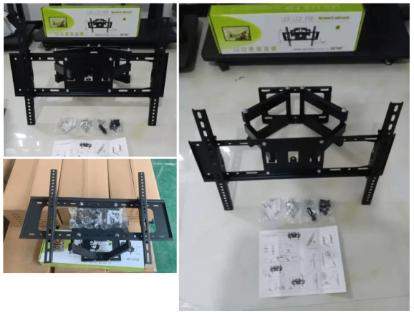 Soporte de tv giratorio para 40"-80" hasta 35kg - Imagen 3