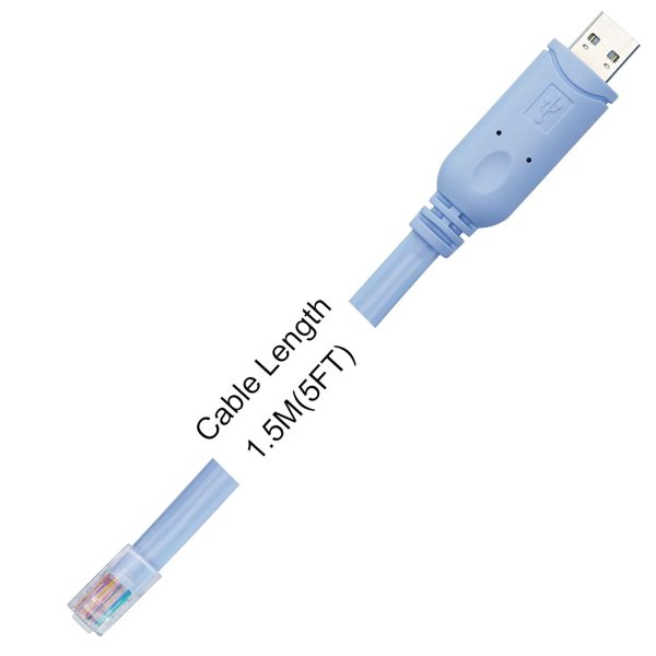 Cable de depuracion de consola USB a RJ45(PL2303) 1.8metro - Imagen 2