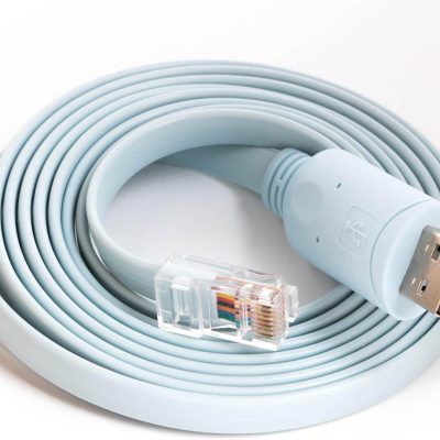 Cable de depuracion de consola USB a RJ45(FT232R+ZT213) 1.8metro