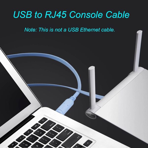 Cable de depuracion de consola USB a RJ45(PL2303) 1.8metro - Imagen 5