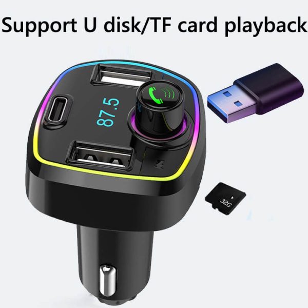 Transmisor Bluetooth 5.0 FM de radio de coche - Imagen 4