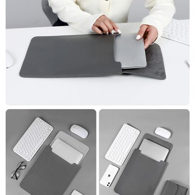 Funda para laptop 15 pulgada gris