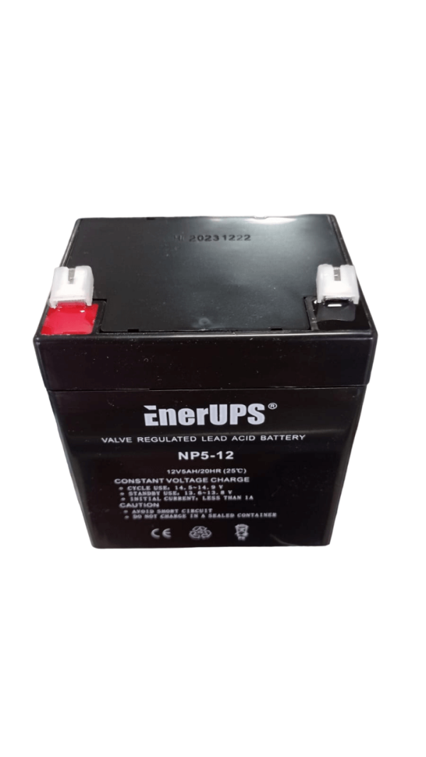 La batería del UPS de 12v 4.5ah reemplaza-ENERUPS 12V 5AH