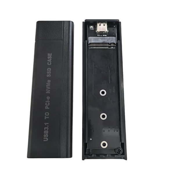Caja para disco duro M.2 usb 3.1(se adapta sólo a NVMe) - Imagen 2